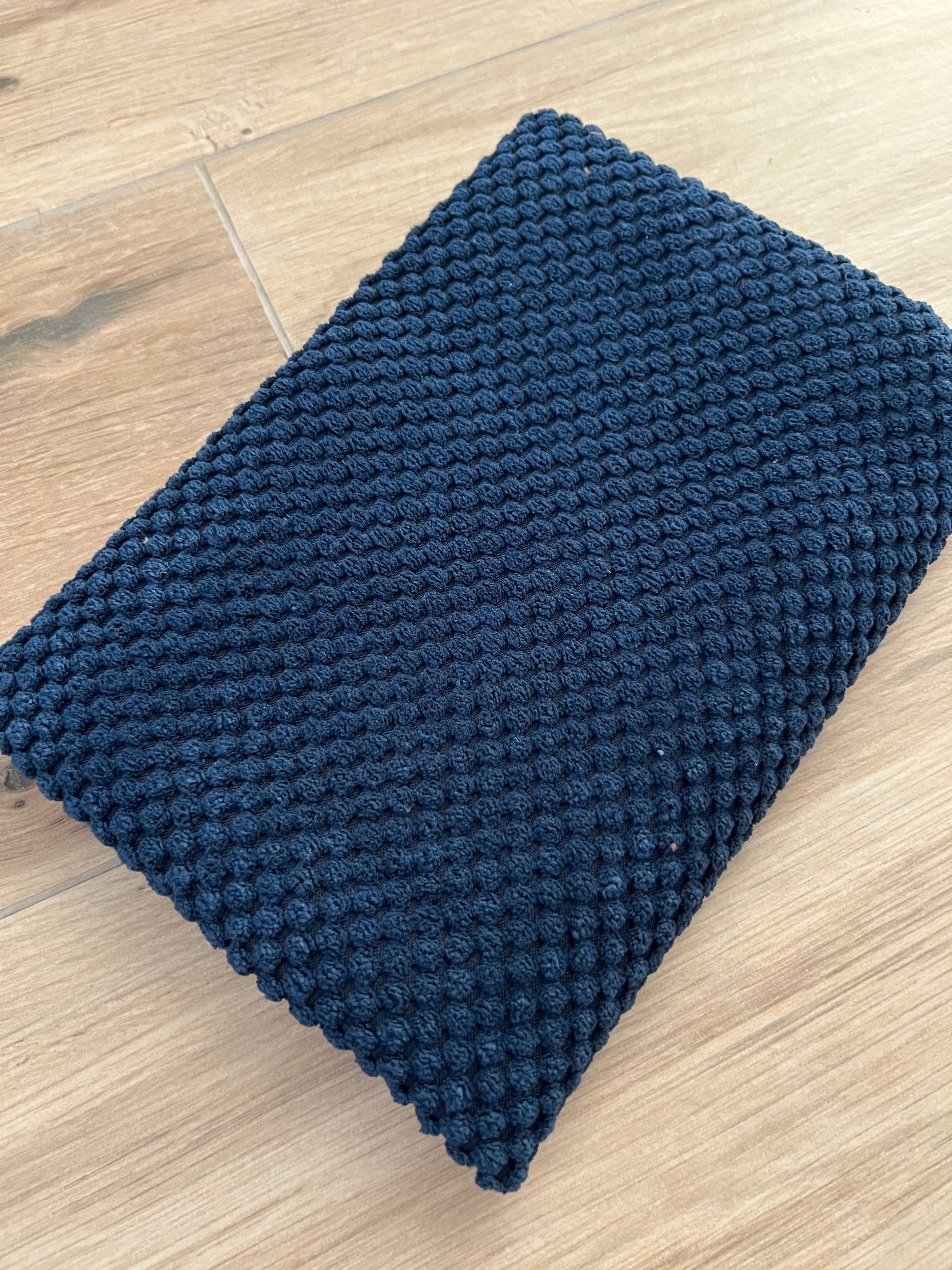 Protege Coran style crochet bleu (Tajwid)